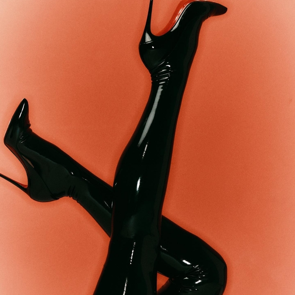 Mariemur Latex Stockings